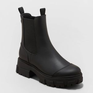 Womens Devan Winter Boots, A New Day, Black, Size 8.5